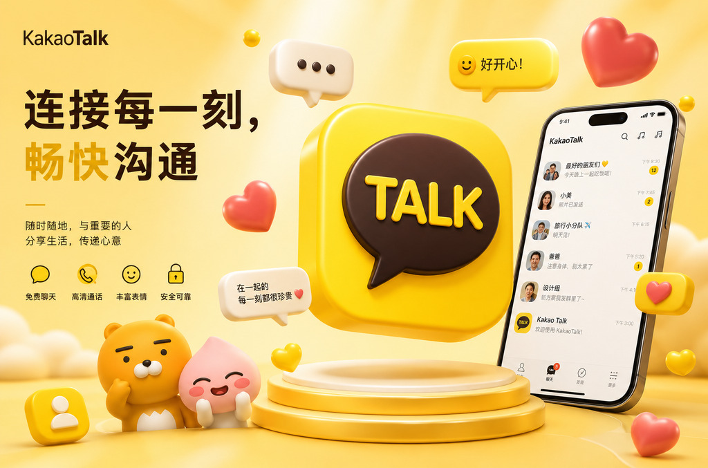 KakaoTalk深度评测与使用心得:韩国国民级通讯软件的全面解析
